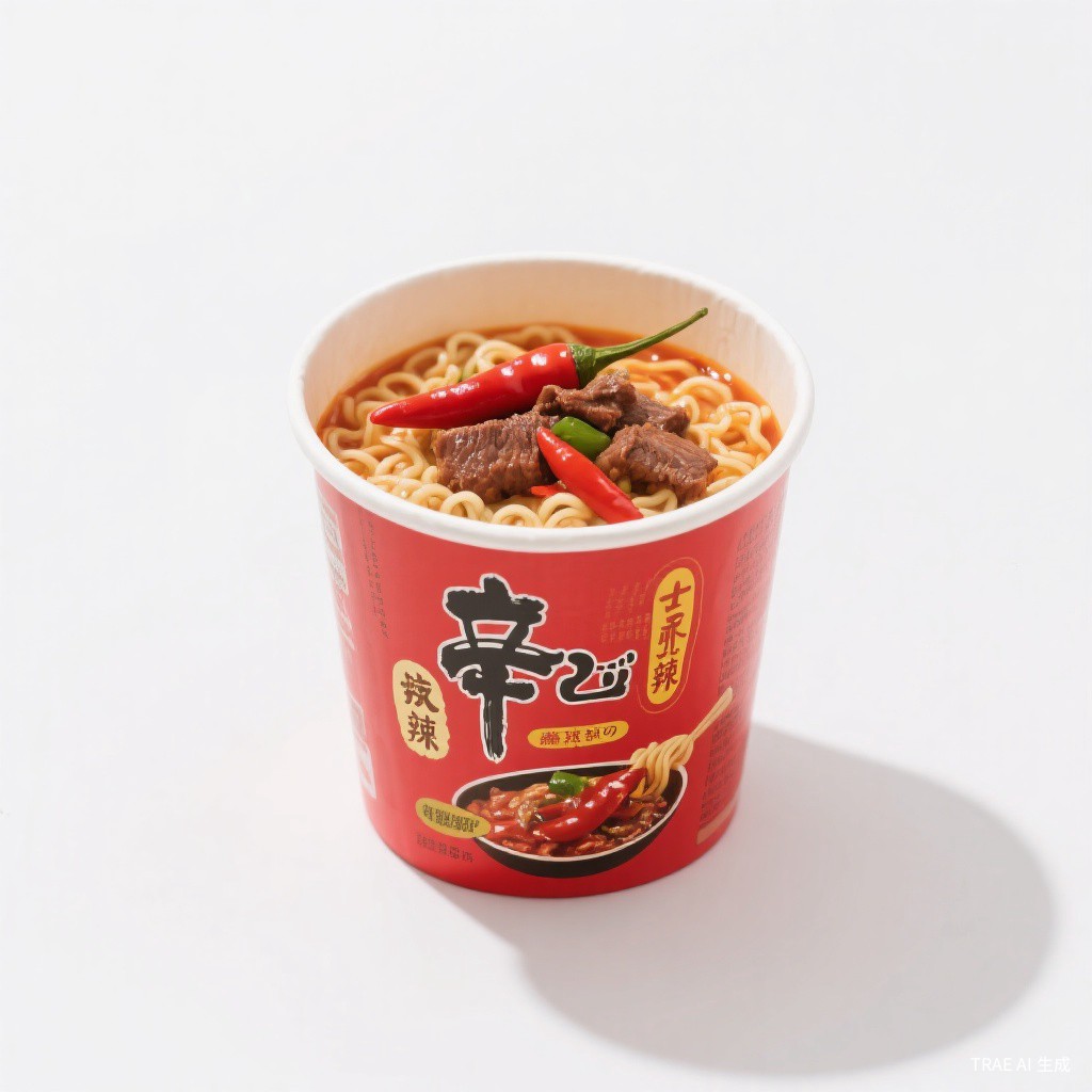 康师傅香辣牛肉面